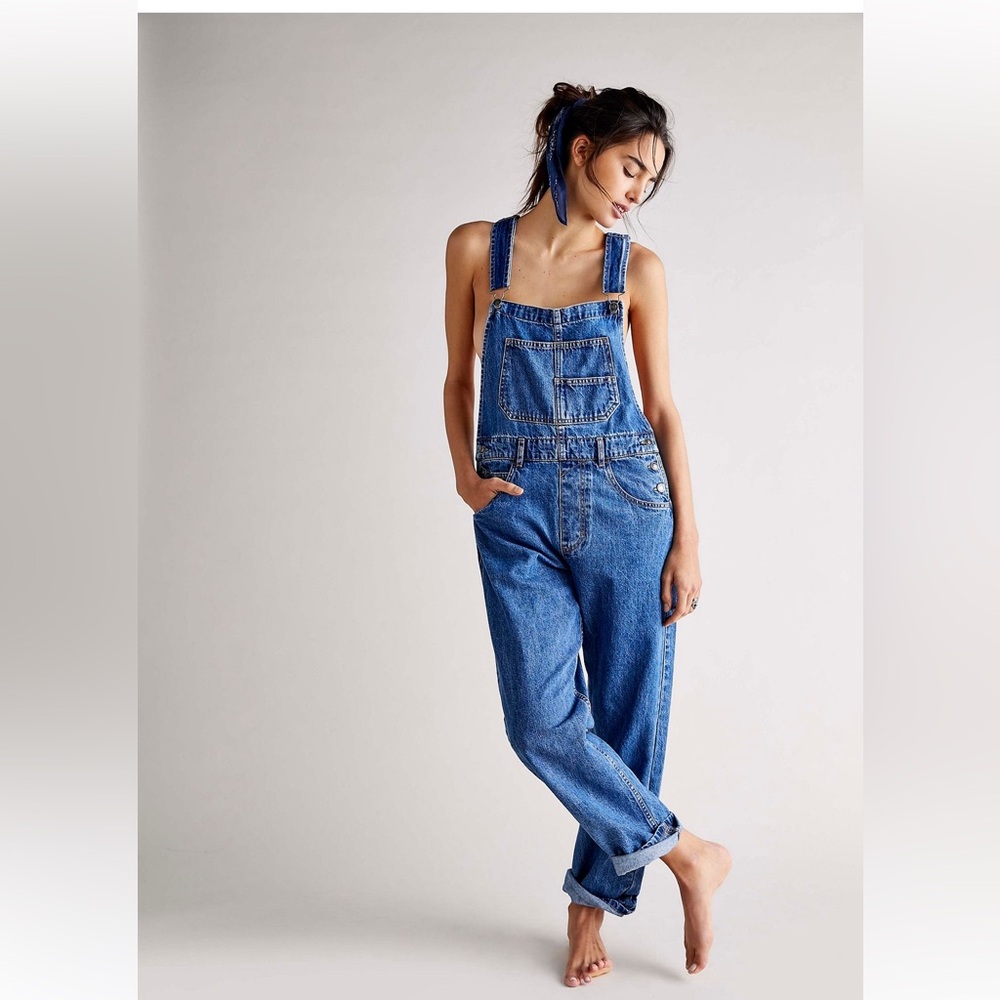 We  The Free Ziggy Denim Overalls Size XS